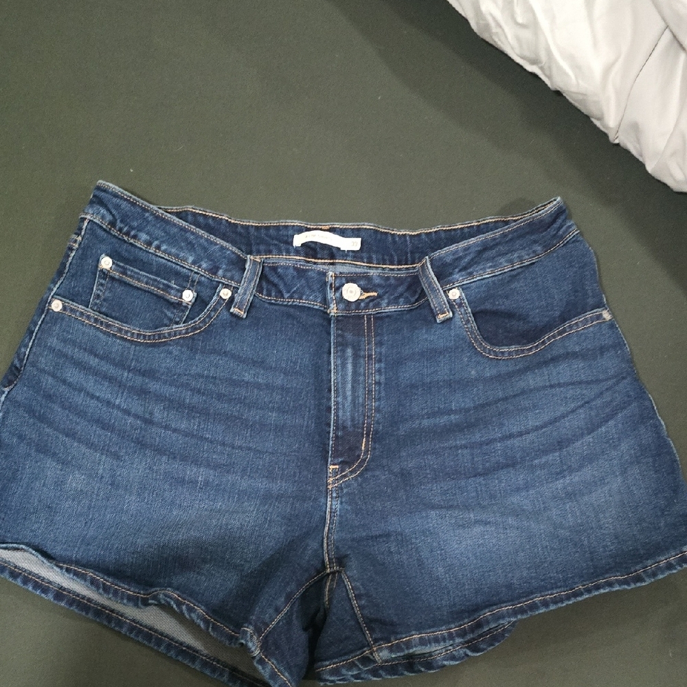 Womens Levi Jean Shorts